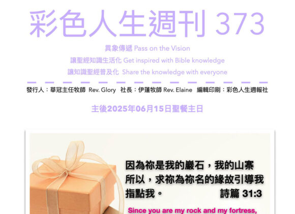 彩色人生週刊 第 373期