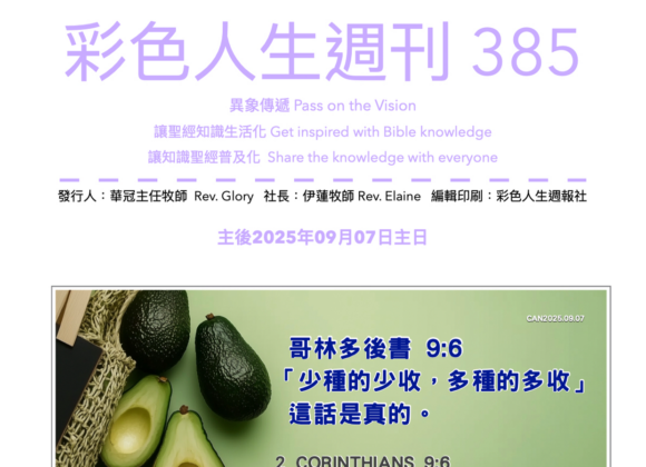 彩色人生週刊 第 385期